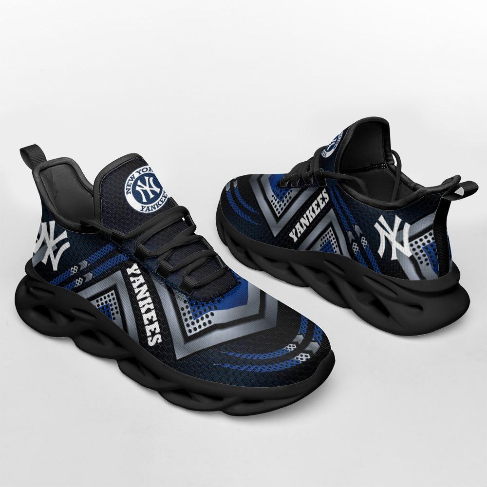 Ideafootwear New York Yankees Max Soul Shoes Sneakers For Men And Women 3