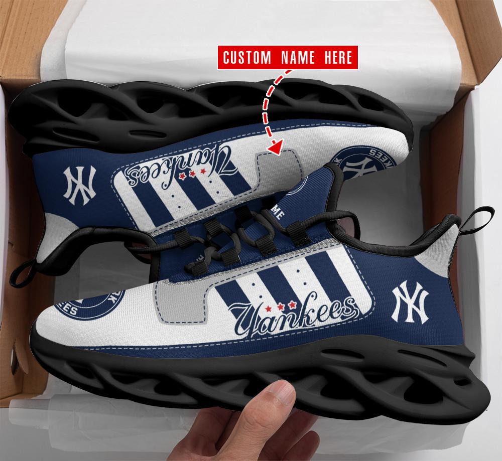 Ideafootwear New York Yankees Max Soul Shoes Sneakers For Men And Women 26