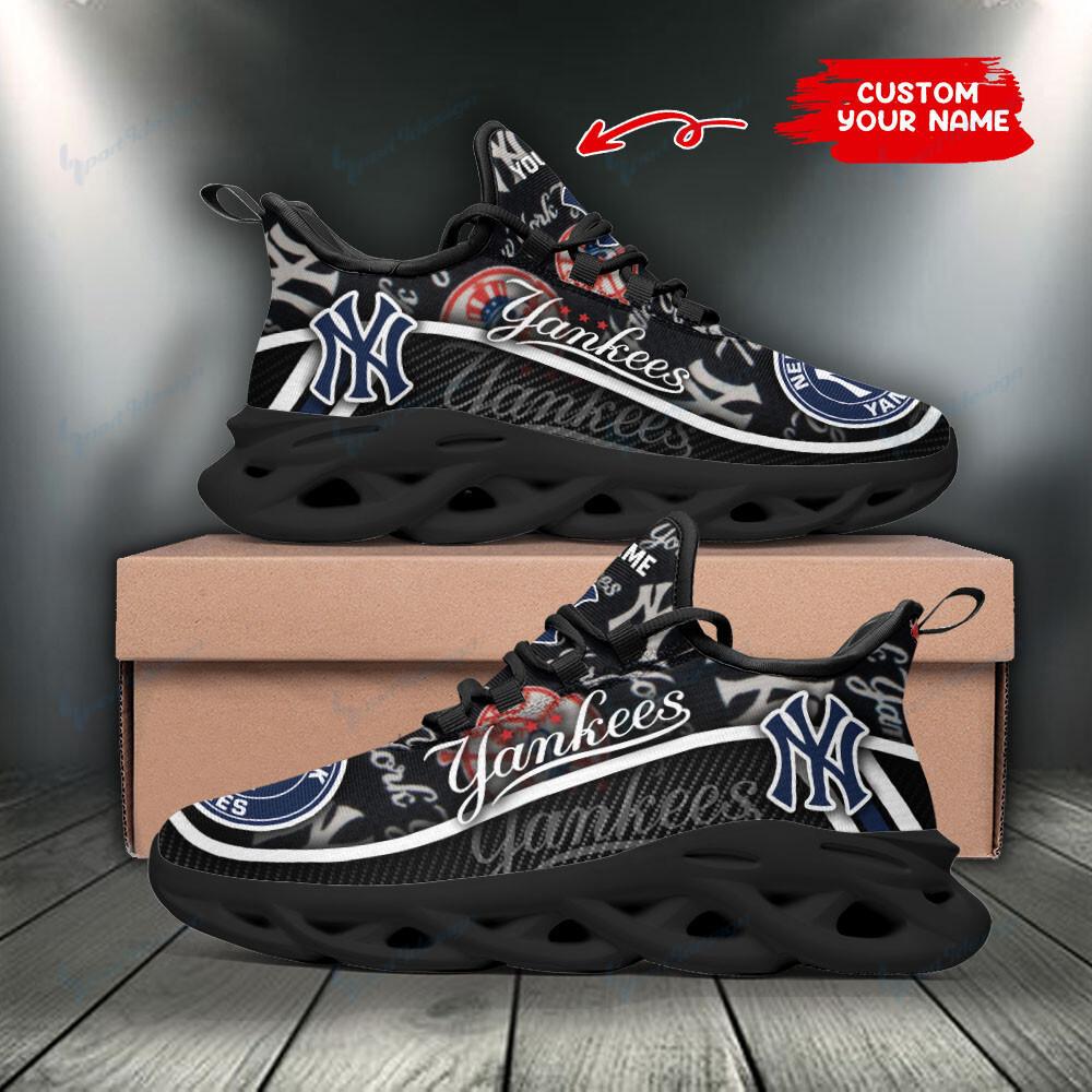 Ideafootwear New York Yankees Max Soul Shoes Sneakers For Men And Women 25