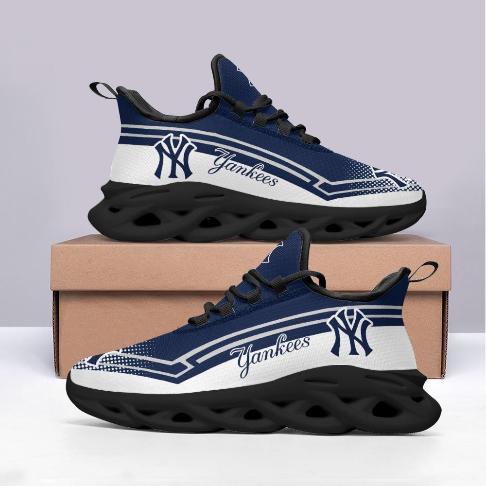Ideafootwear New York Yankees Max Soul Shoes Sneakers For Men And Women 22