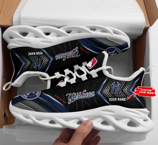 Ideafootwear New York Yankees Max Soul Shoes Sneakers For Men And Women 28