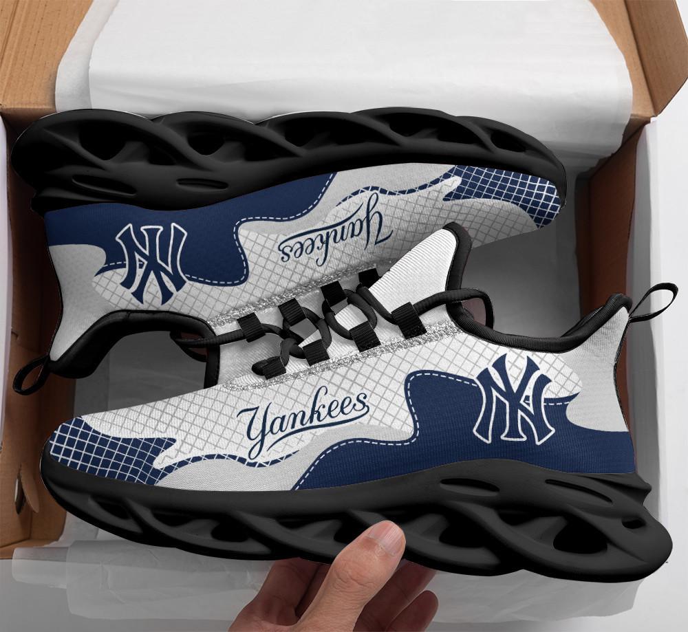 Ideafootwear New York Yankees Max Soul Shoes Sneakers For Men And Women 13