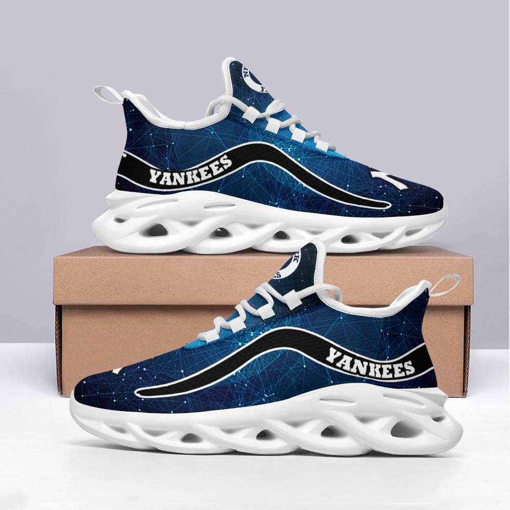 Ideafootwear New York Yankees Max Soul Shoes Sneakers For Men And Women 11