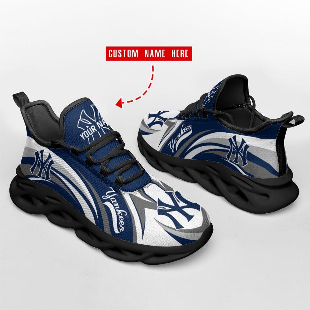 Ideafootwear New York Yankees Max Soul Shoes Sneakers For Men And Women 29