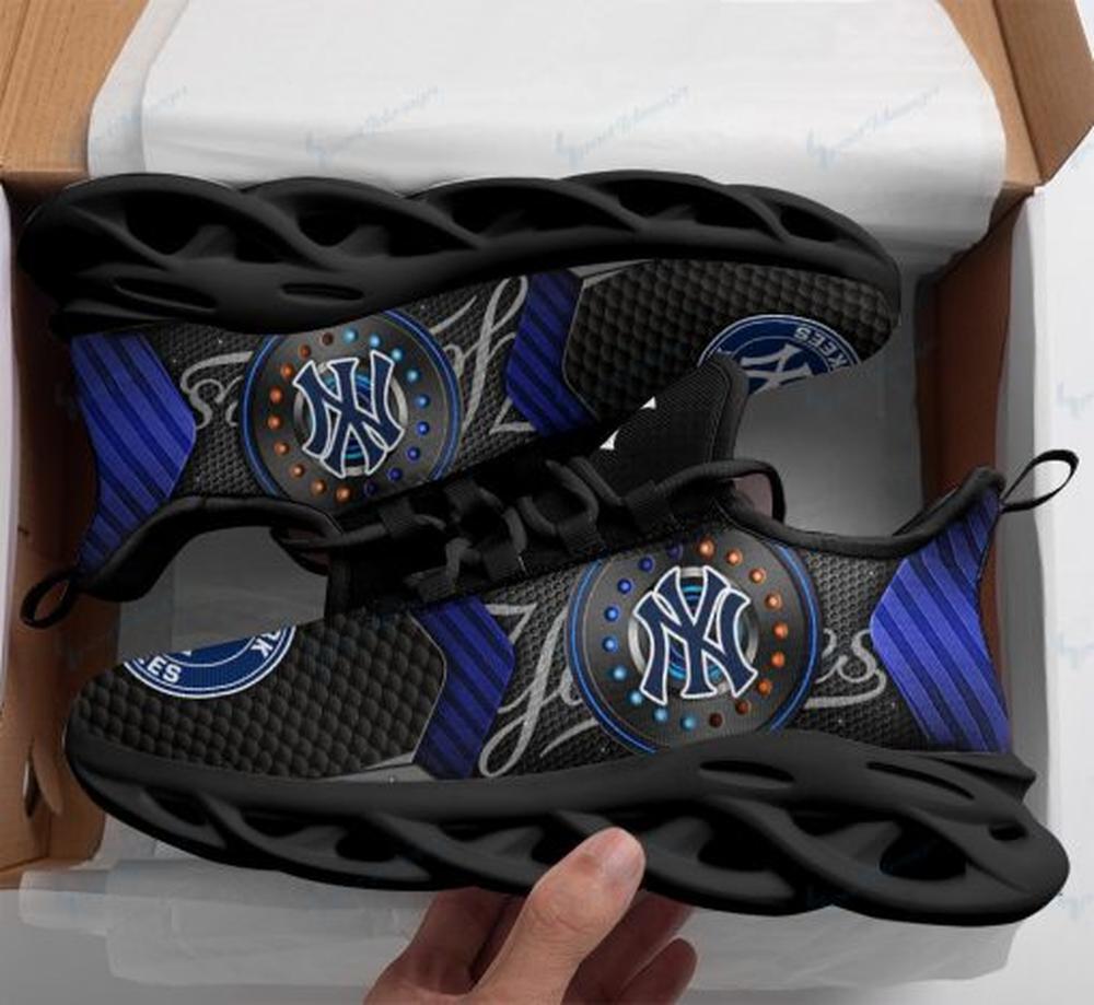 Ideafootwear New York Yankees Max Soul Shoes Sneakers For Men And Women 17