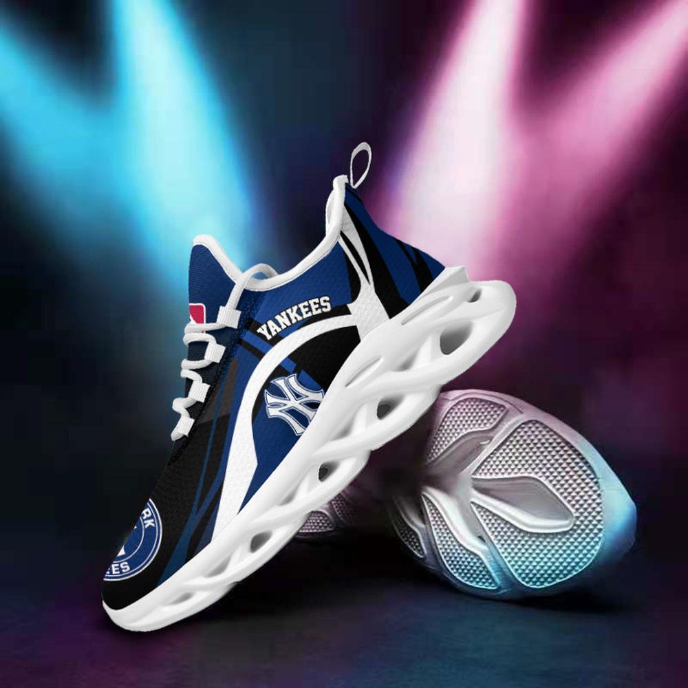 Ideafootwear New York Yankees Max Soul Shoes Sneakers For Men And Women 20