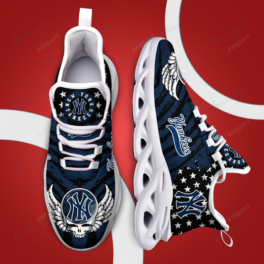 Ideafootwear New York Yankees Max Soul Shoes Sneakers For Men And Women 21