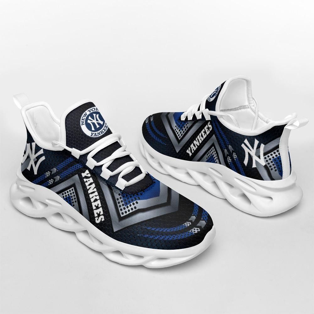 Ideafootwear New York Yankees Max Soul Shoes Sneakers For Men And Women 3
