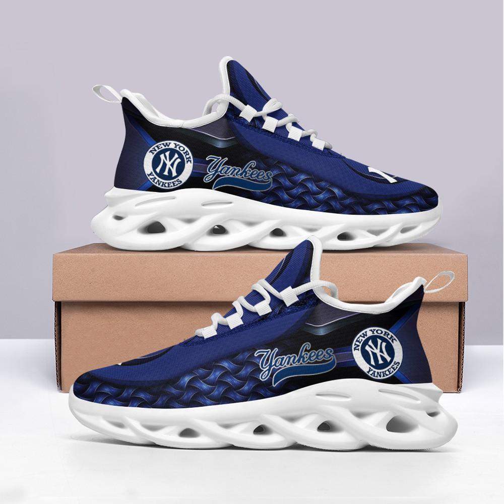 Ideafootwear New York Yankees Max Soul Shoes Sneakers For Men And Women 1