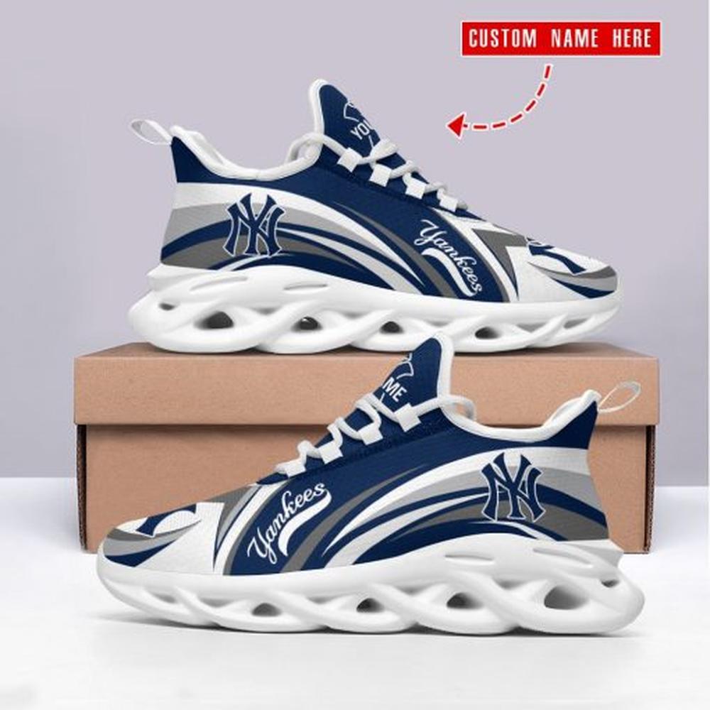 Ideafootwear New York Yankees Max Soul Shoes Sneakers For Men And Women 29