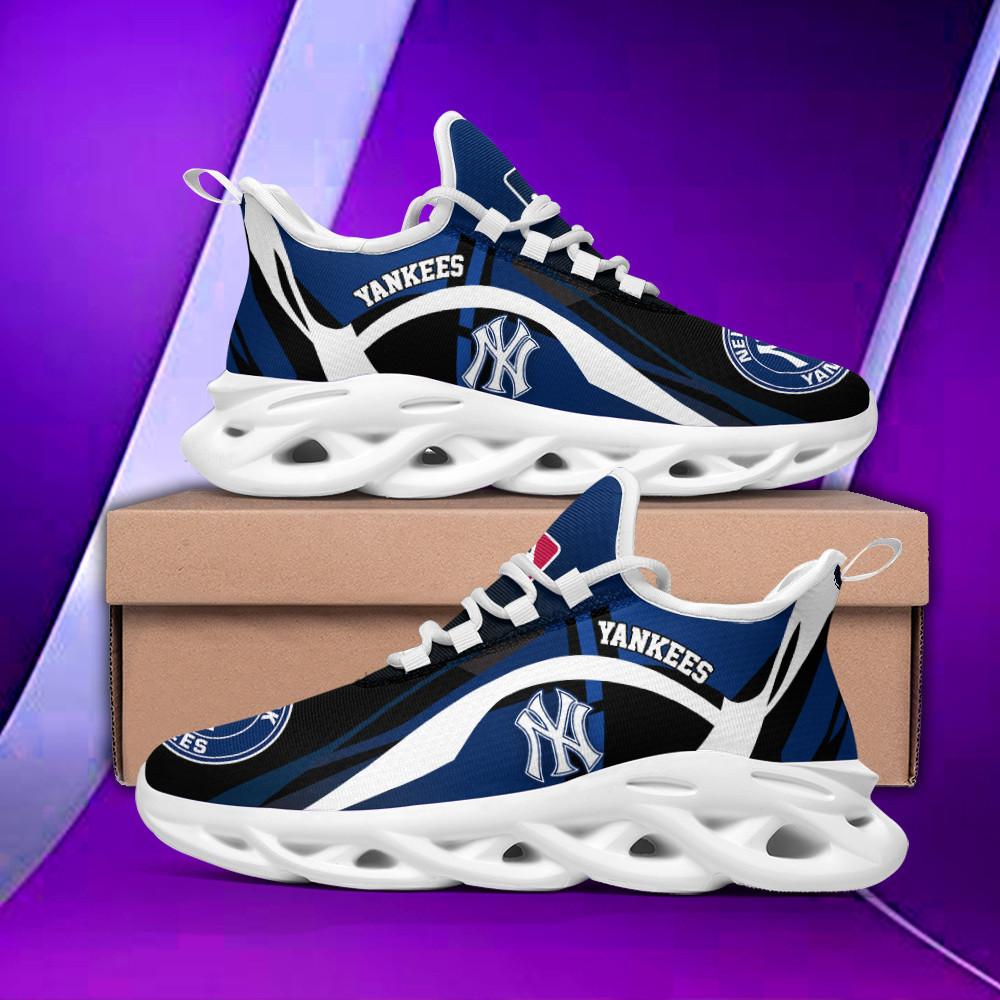 Ideafootwear New York Yankees Max Soul Shoes Sneakers For Men And Women 20