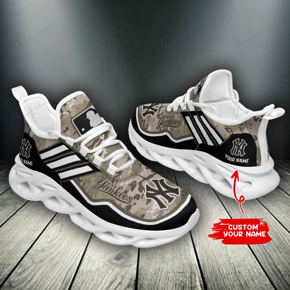 Ideafootwear New York Yankees Max Soul Shoes Sneakers For Men And Women 33