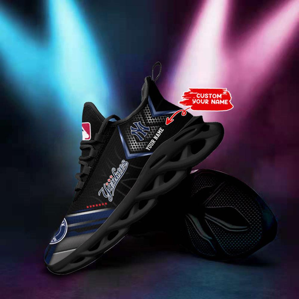 Ideafootwear New York Yankees Max Soul Shoes Sneakers For Men And Women 28