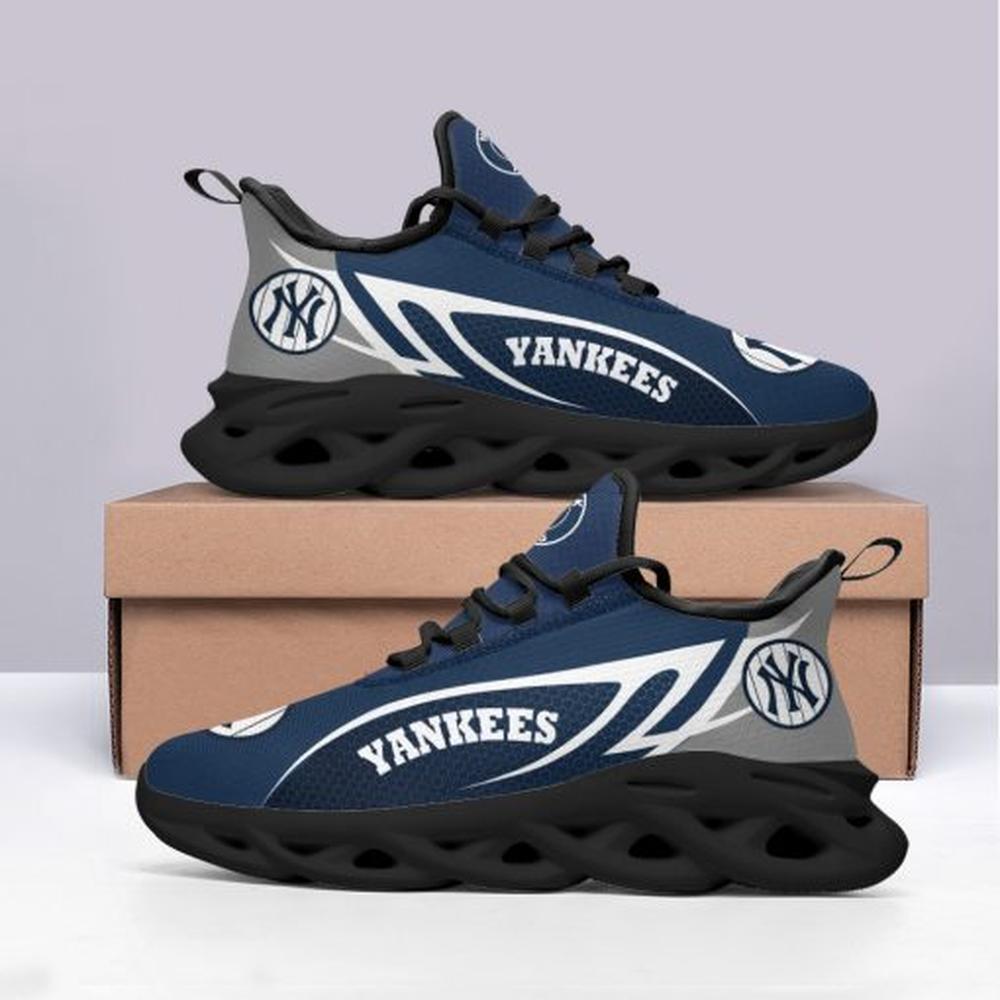 Ideafootwear New York Yankees Max Soul Shoes Sneakers For Men And Women 2