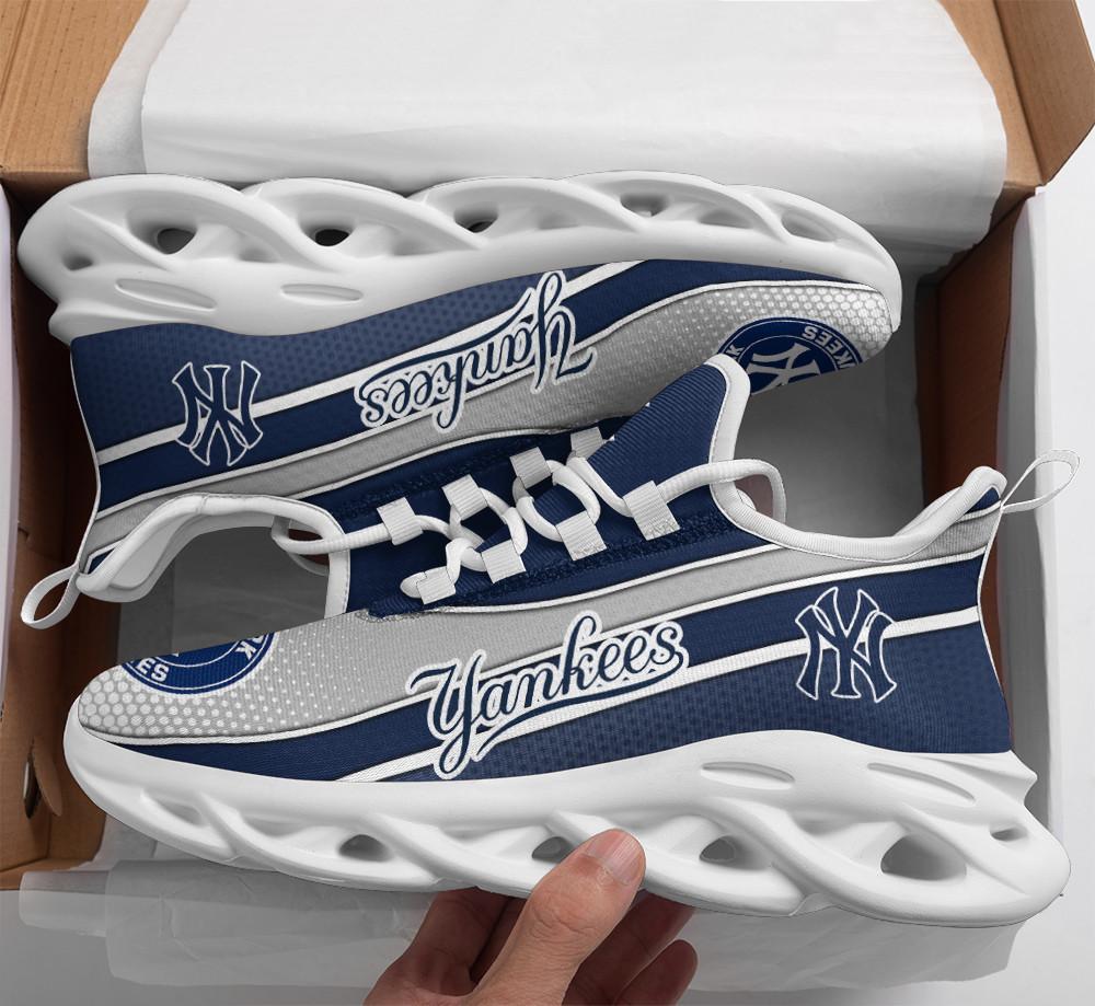Ideafootwear New York Yankees Max Soul Shoes Sneakers For Men And Women 12