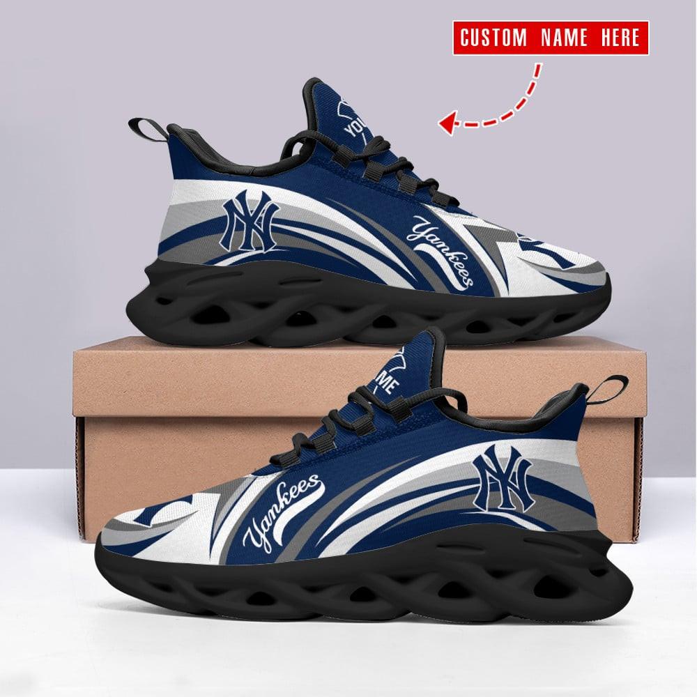 Ideafootwear New York Yankees Max Soul Shoes Sneakers For Men And Women 29