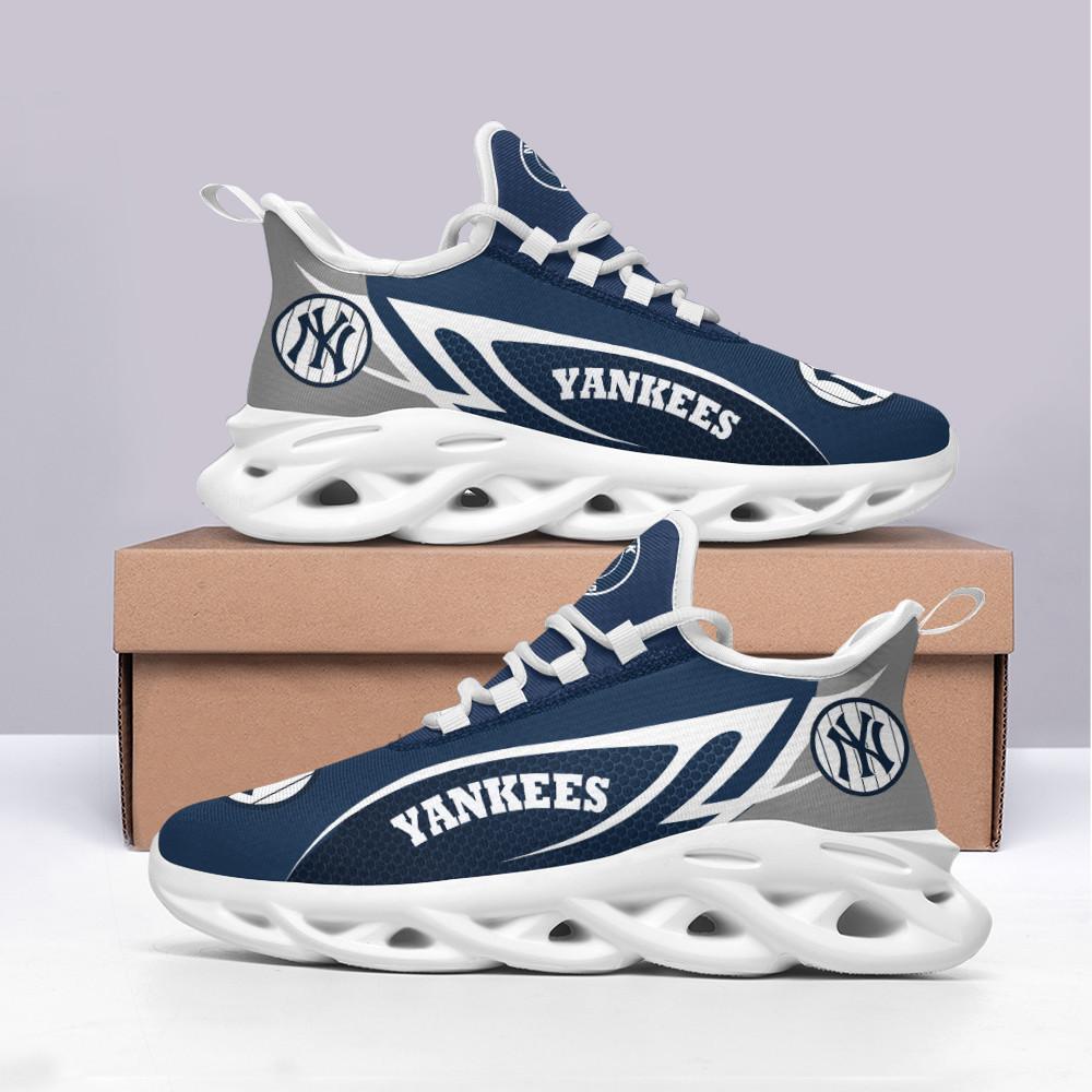 Ideafootwear New York Yankees Max Soul Shoes Sneakers For Men And Women 2