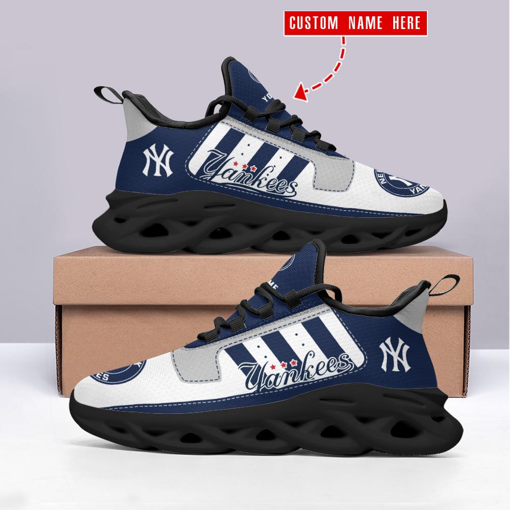 Ideafootwear New York Yankees Max Soul Shoes Sneakers For Men And Women 26