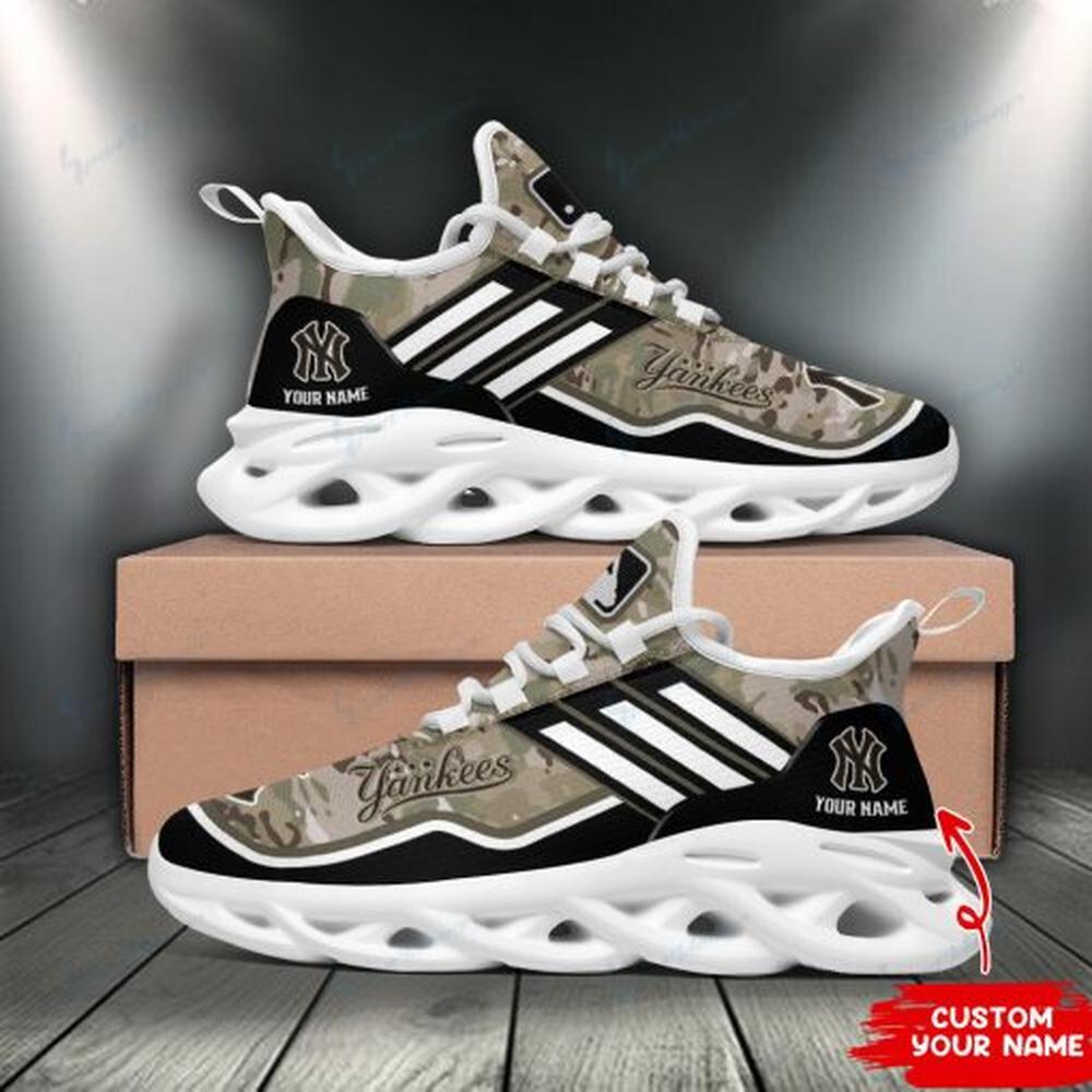 Ideafootwear New York Yankees Max Soul Shoes Sneakers For Men And Women 33