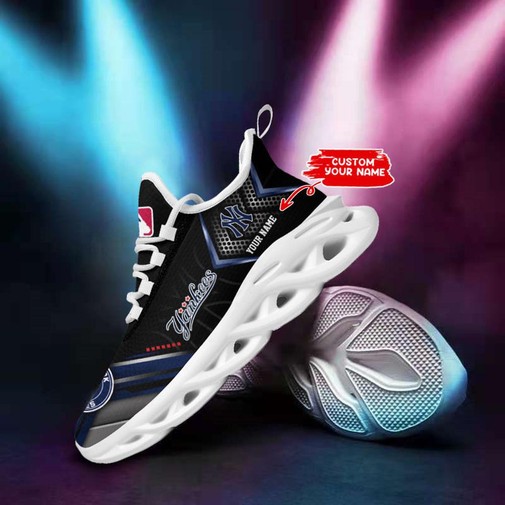 Ideafootwear New York Yankees Max Soul Shoes Sneakers For Men And Women 28