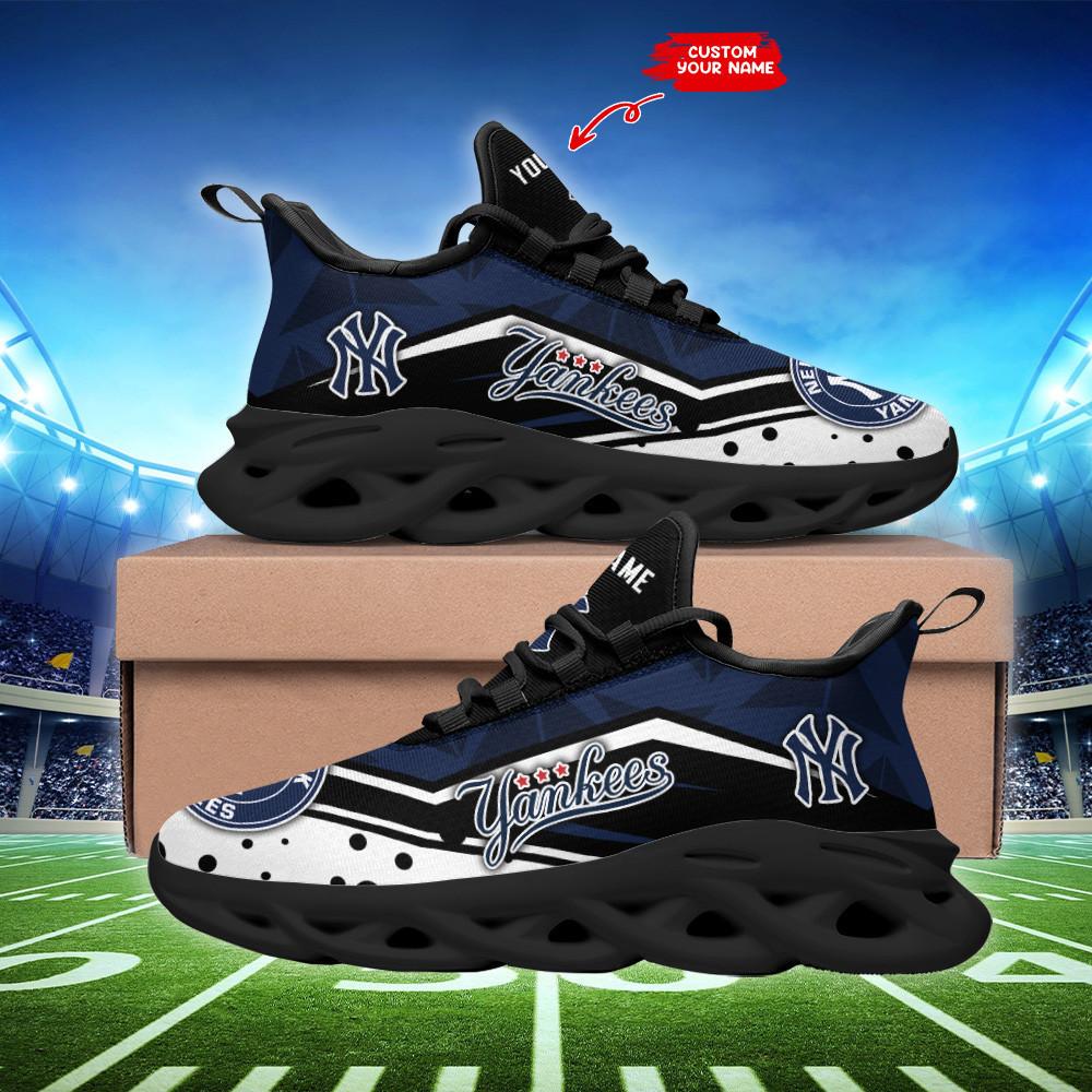 Ideafootwear New York Yankees Max Soul Shoes Sneakers For Men And Women 27