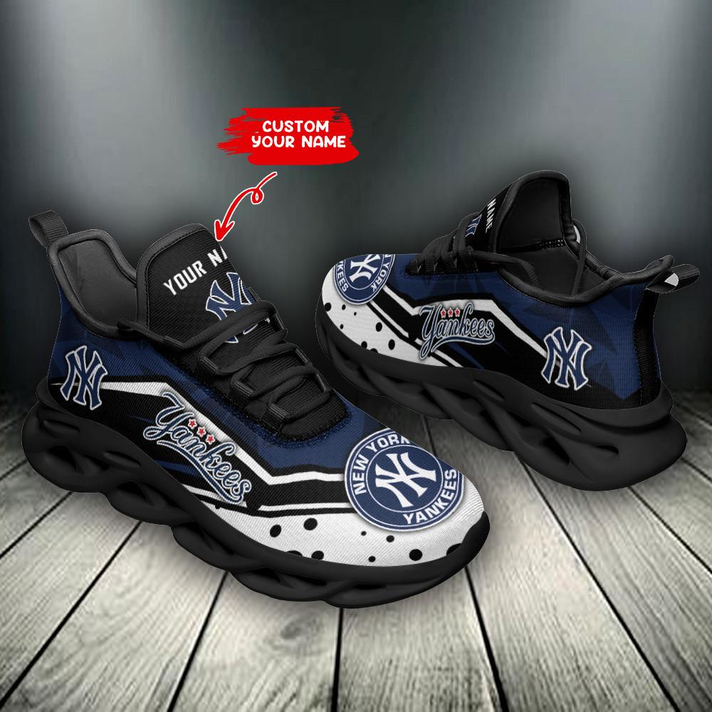 Ideafootwear New York Yankees Max Soul Shoes Sneakers For Men And Women 27