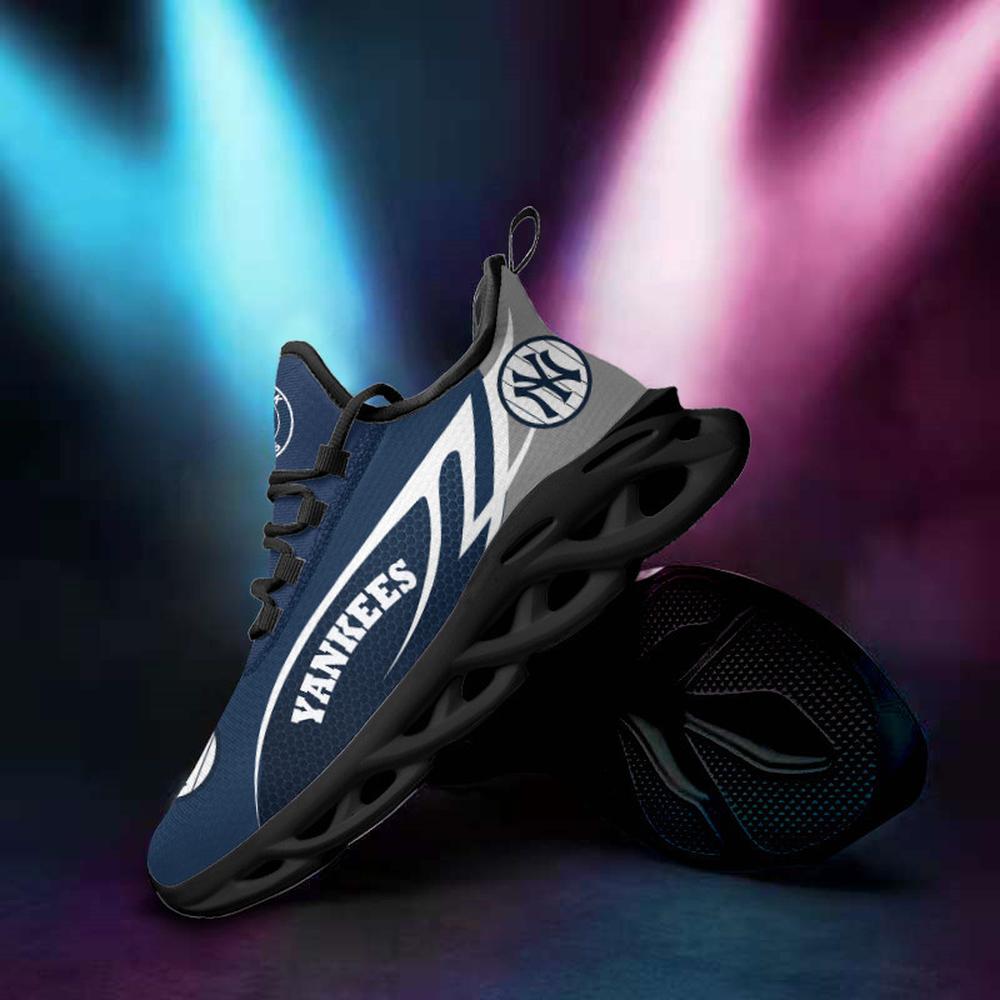Ideafootwear New York Yankees Max Soul Shoes Sneakers For Men And Women 2