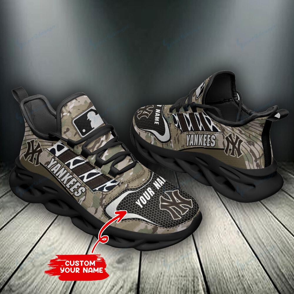 Ideafootwear New York Yankees Max Soul Shoes Sneakers For Men And Women 31