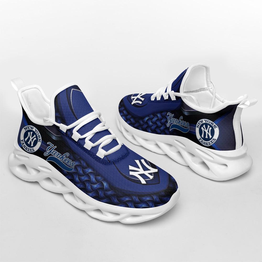 Ideafootwear New York Yankees Max Soul Shoes Sneakers For Men And Women 1