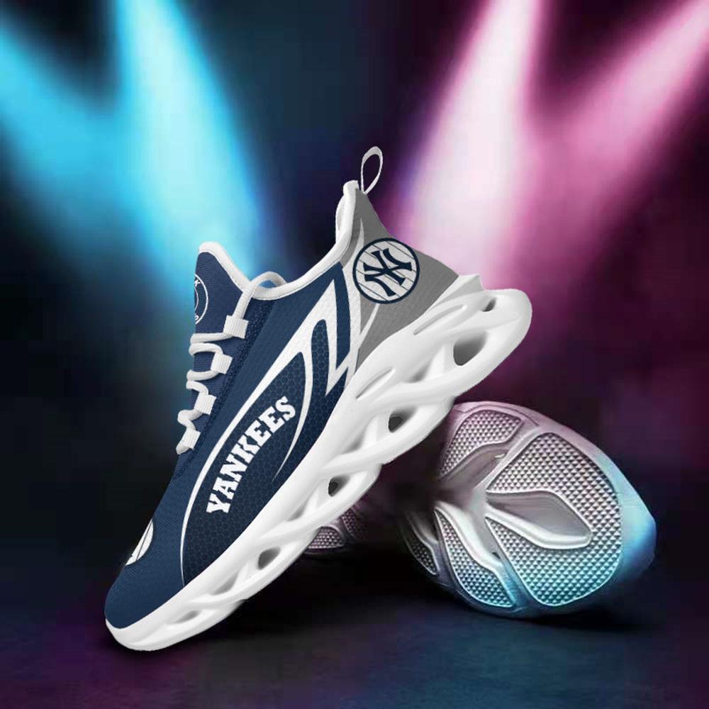Ideafootwear New York Yankees Max Soul Shoes Sneakers For Men And Women 2
