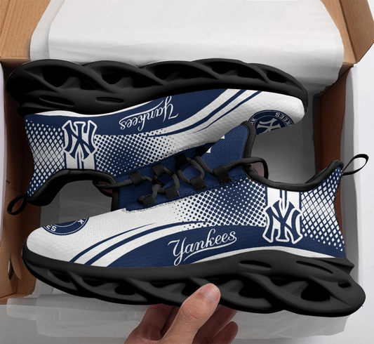 Ideafootwear New York Yankees Max Soul Shoes Sneakers For Men And Women 36