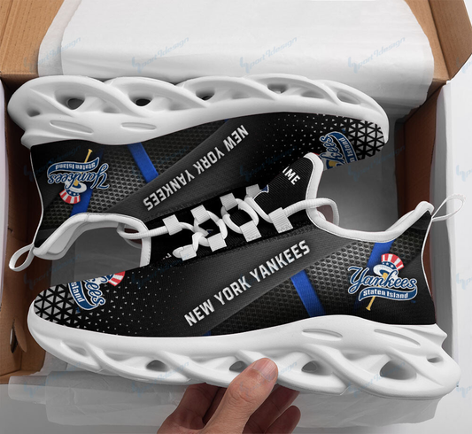 Ideafootwear New York Yankees Max Soul Shoes Sneakers For Men And Women 32