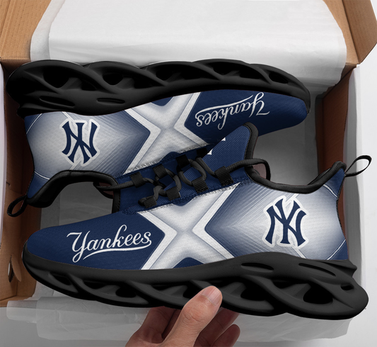 Ideafootwear New York Yankees Max Soul Shoes Sneakers For Men And Women 15