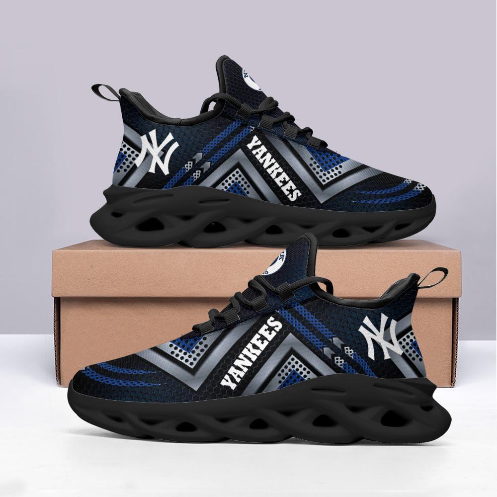 Ideafootwear New York Yankees Max Soul Shoes Sneakers For Men And Women 3