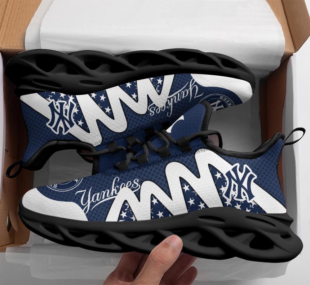 Ideafootwear New York Yankees Max Soul Shoes Sneakers For Men And Women 14