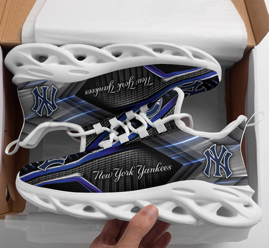 Ideafootwear New York Yankees Max Soul Shoes Sneakers For Men And Women 4