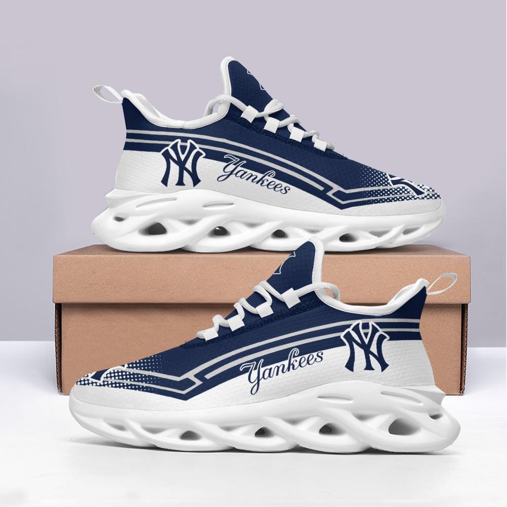 Ideafootwear New York Yankees Max Soul Shoes Sneakers For Men And Women 22