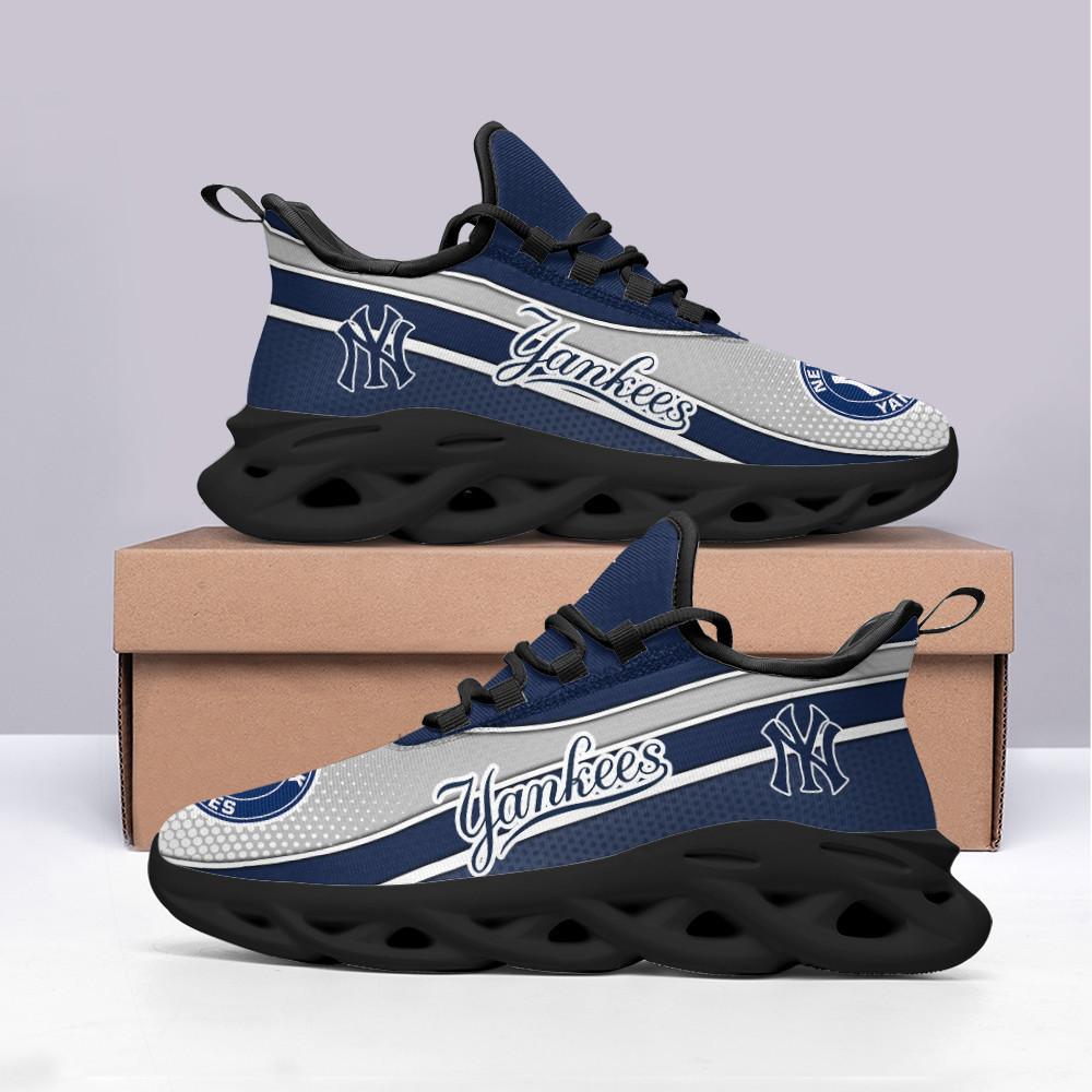 Ideafootwear New York Yankees Max Soul Shoes Sneakers For Men And Women 12