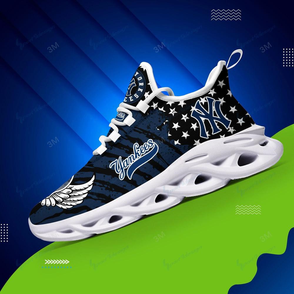 Ideafootwear New York Yankees Max Soul Shoes Sneakers For Men And Women 21