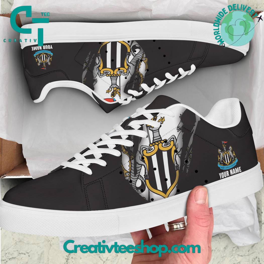 Ideafootwear Newcatstle United  Skate Stan Shoes Sneakes For Men And Women 1