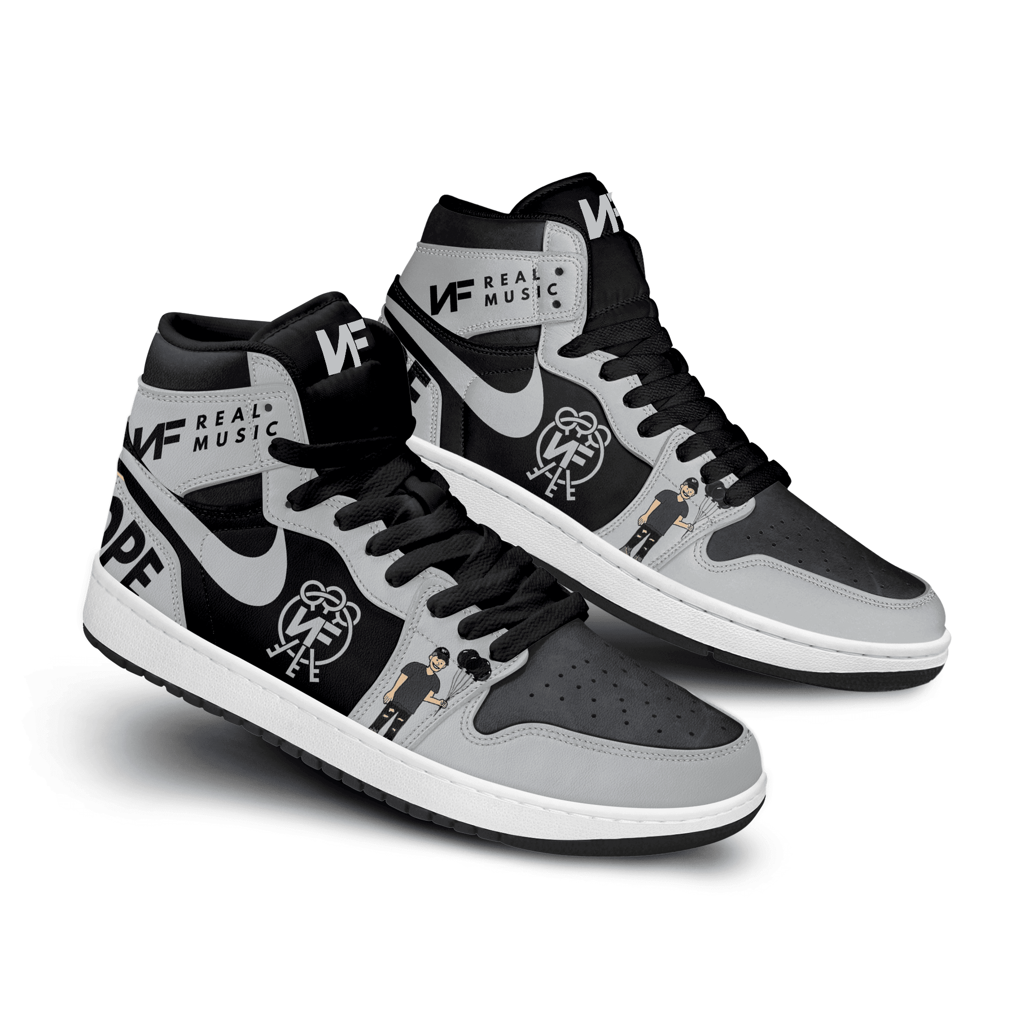 Ideafootwear NF Hope AJ1 High Sneakers Shoes For Men And Women 2