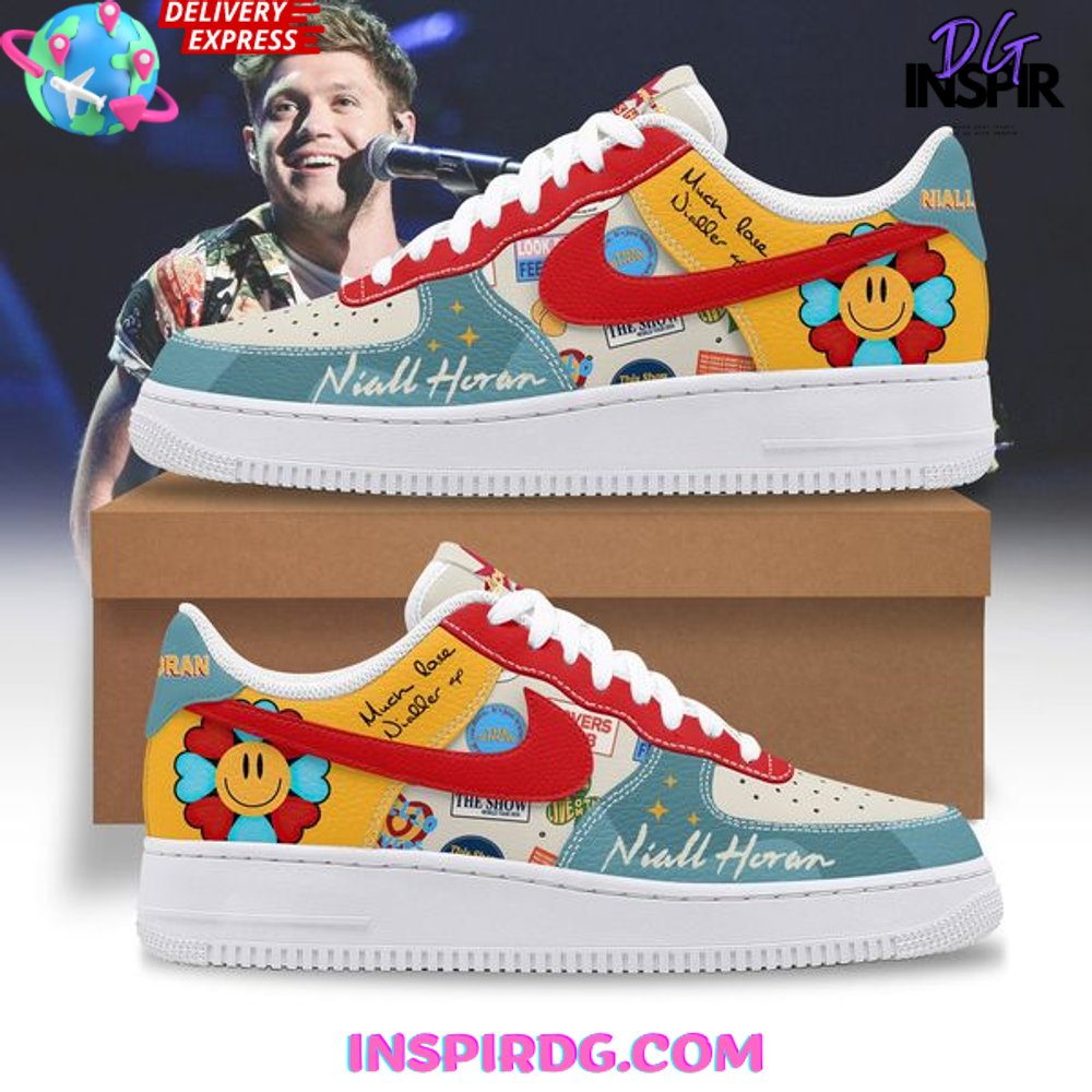 Ideafootwear Niall Horan Air Low-Top Sneakers Shoes For Men And Women 4