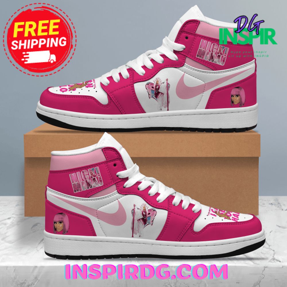 Ideafootwear Nicki Minaj AJ1 High Sneakers Shoes For Men And Women 1