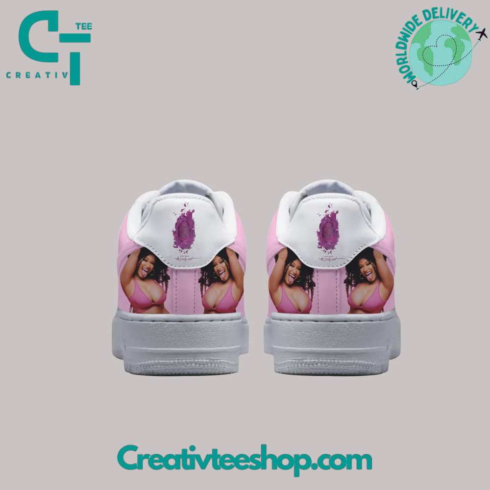 Ideafootwear Nicki Minaj Pink Friday  Air Low-Top Sneakers Shoes For Men And Women 1