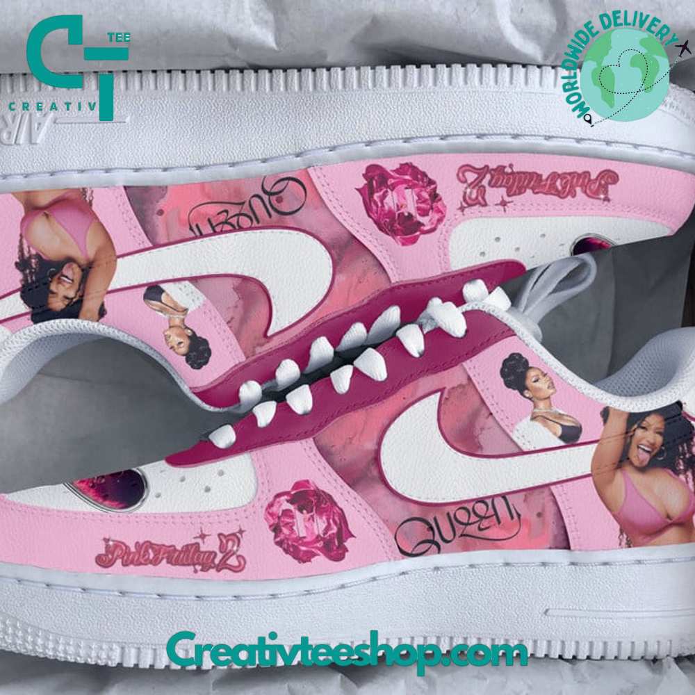 Ideafootwear Nicki Minaj Pink Friday  Air Low-Top Sneakers Shoes For Men And Women 1