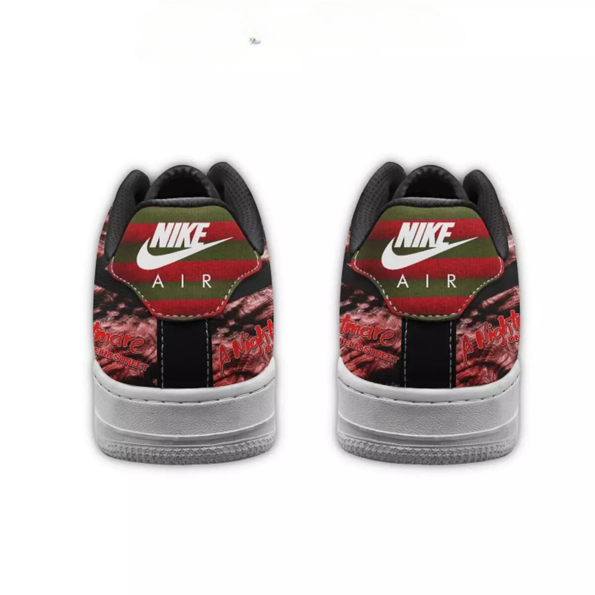 Ideafootwear Nightmare On Elm Street Air Low-Top Sneakers Shoes For Men And Women 1