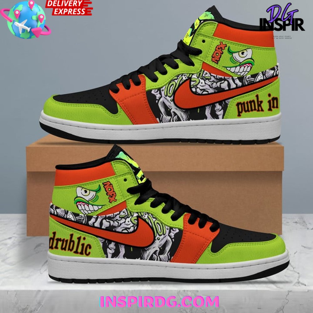 Ideafootwear NOFX Punk in Drublic AJ1 High Sneakers Shoes For Men And Women 1