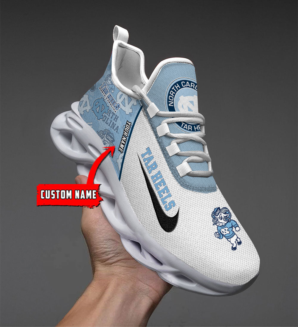 Ideafootwear North Carolina Tar Heels Max Soul Shoes Sneakers For Men And Women 1