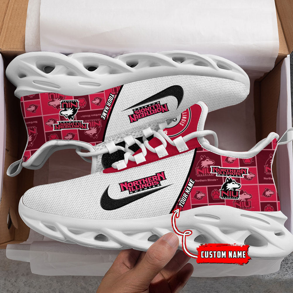 Ideafootwear Northern Illinois Huskies Max Soul Shoes Sneakers For Men And Women 1