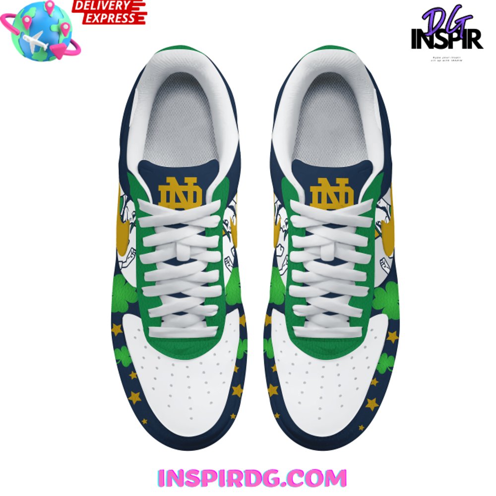 Ideafootwear Notre Dame Fighting Irish Air Low-Top Sneakers Shoes For Men And Women 13